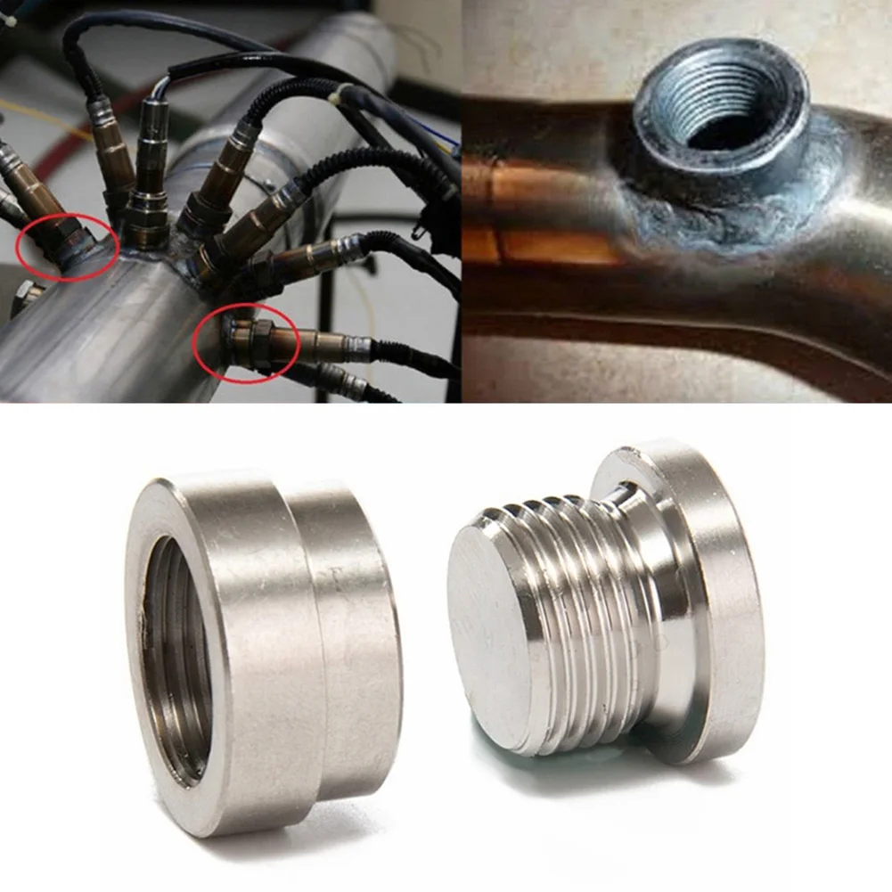 Bung Adapter Tools Nut Kit Lambda O2 Oxygen Sensor Spacer Extender Joints Converter Auto Replacement Parts | Автомобили и