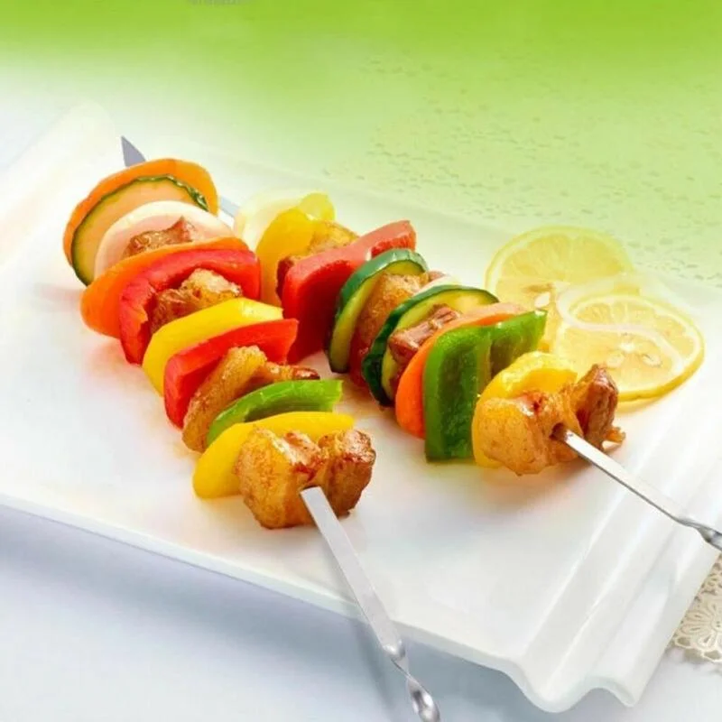 10 шт. иглы для барбекю из нержавеющей стали | Дом и сад