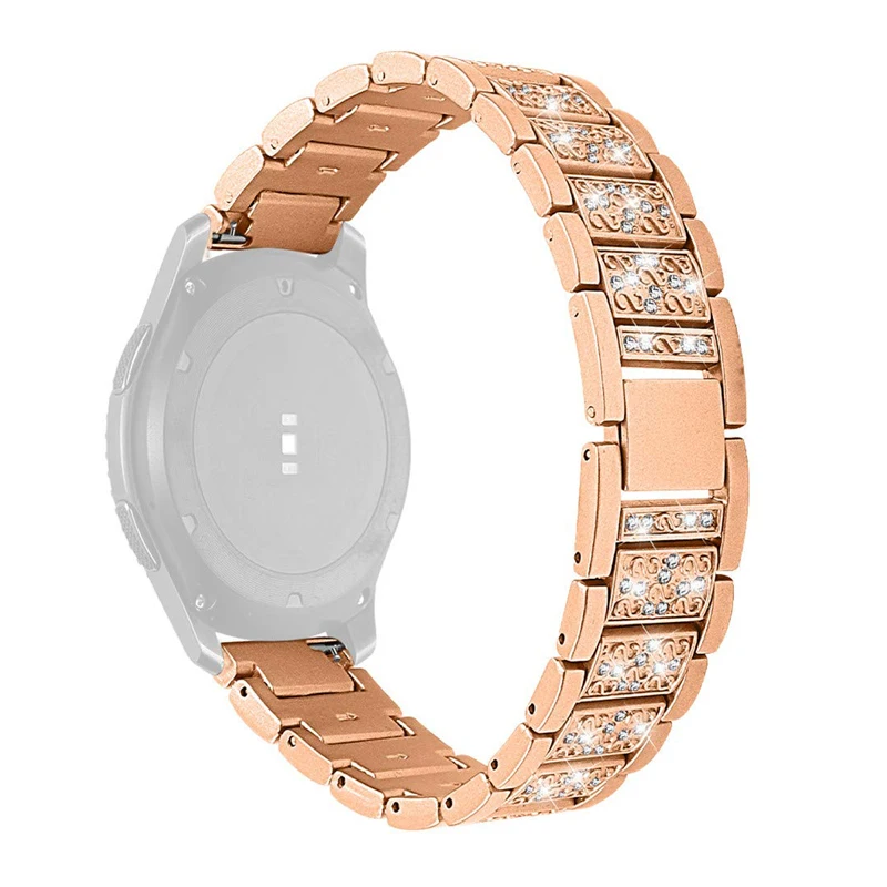 

women Diamond strap For Samsung Galaxy Watch Acive 46mm/42mm Gear S3/S2 frontier/Classic huawei gt watch band 20mm 22mm bracelet
