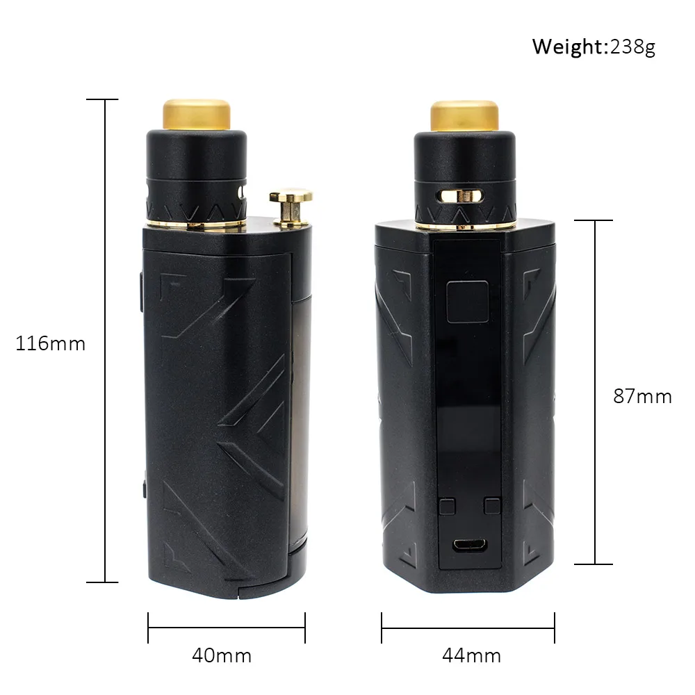 Smoant Cloupor 200 Вт Battlestar Squonker с 24 мм RDA и Сменный Набор для электронных сигарет |