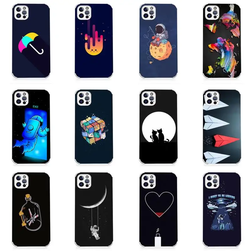 

aesthetics art Phone Case Lambskin Leather For iphone 12 11 8 7 6 XR X XS PLUS MINI PLUS PRO MAX Shockproof