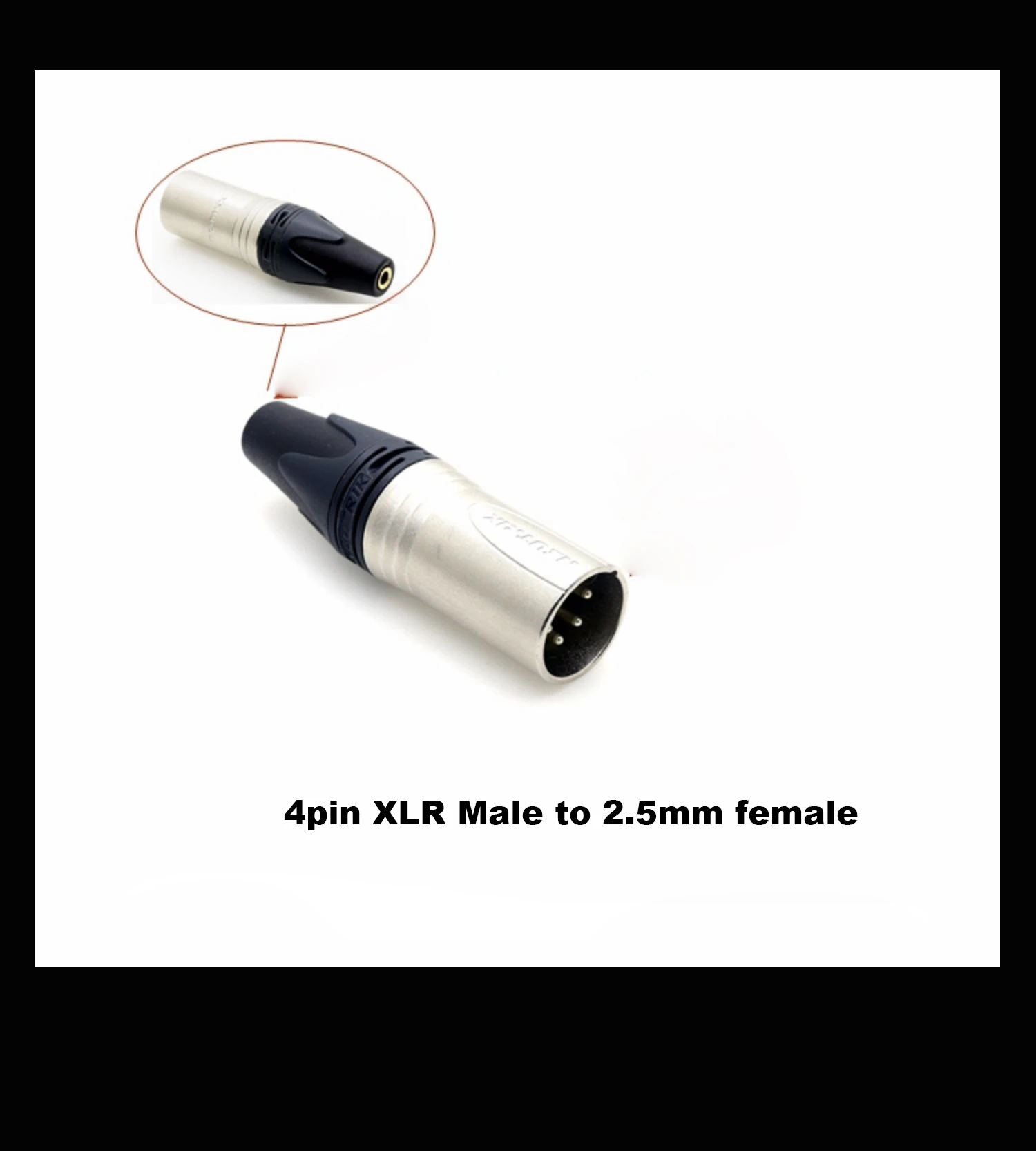 Hi-Fi нового NEUTRIK 4 Pin XLR до мм 3 5 2 Pentaconn адаптер для мужчин и женщин | Электроника