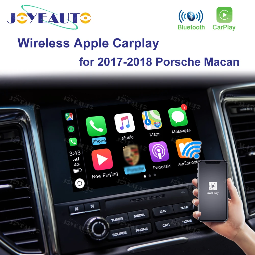 Беспроводной адаптер Joyeauto для Porsche PCM4.0 Macan/Cayman/Cayenne/Bosxter/911 2017 2019 Android