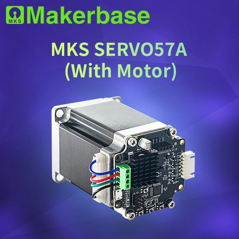 

Makerbase MKS SERVO57A NEMA23 closed loop stepper motor Driver CNC 3d printer parts prevents losing steps for Gen_L SGen_L