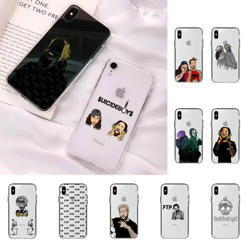 

G59 $uicideboy$ Suicideboys FTP Phone Case for iphone 13 11 12 pro XS MAX 8 7 6 6S Plus X 5S SE 2020 XR case
