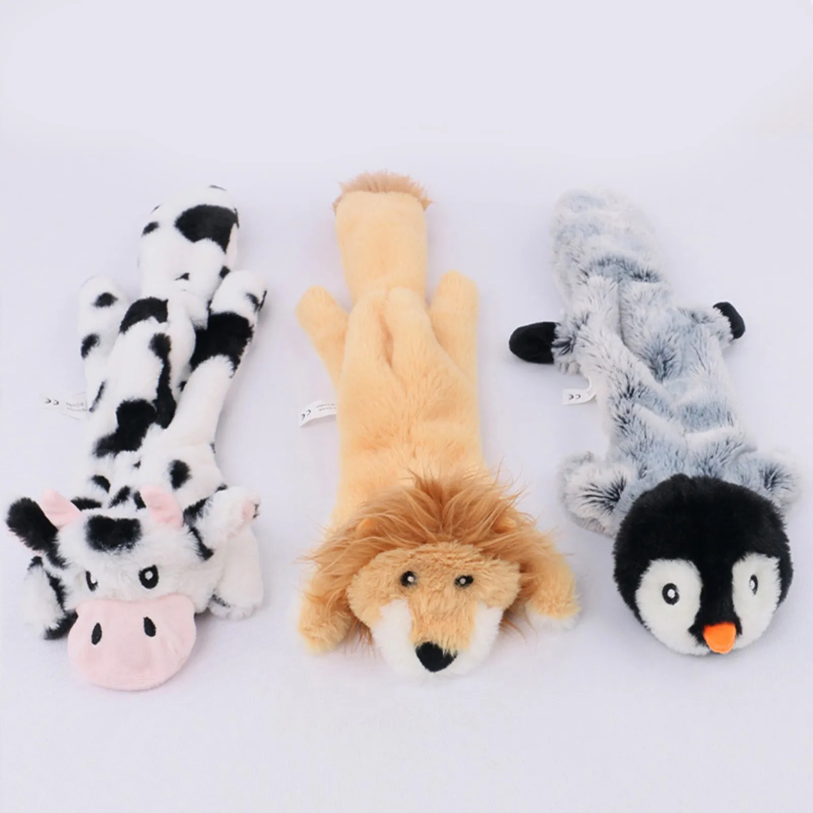 Новые тонкие мягкие игрушки для собак Peltz прочные молоко Лев пингвин