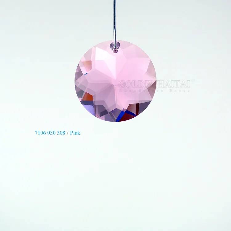 

30mm Crystal Prism Chandelier Crystals Suncatcher Glass Hanging Pendant DIY Craft Accessories Home Garden Decor Ornament