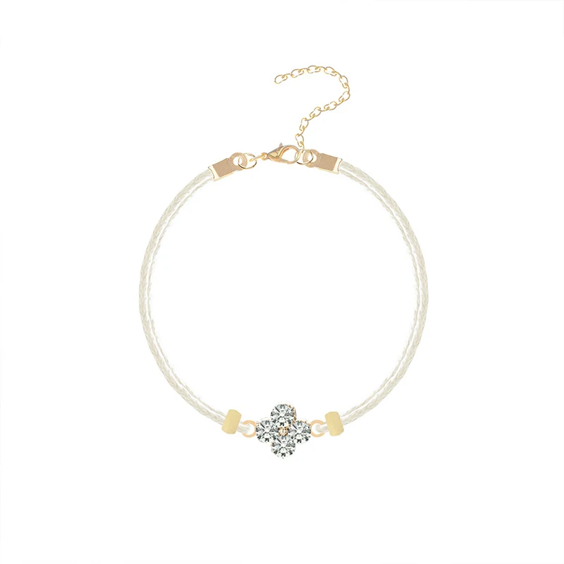 Modyle Boho сплетенные Многослойный кожаный кольцеобразный Луна в виде цветов и