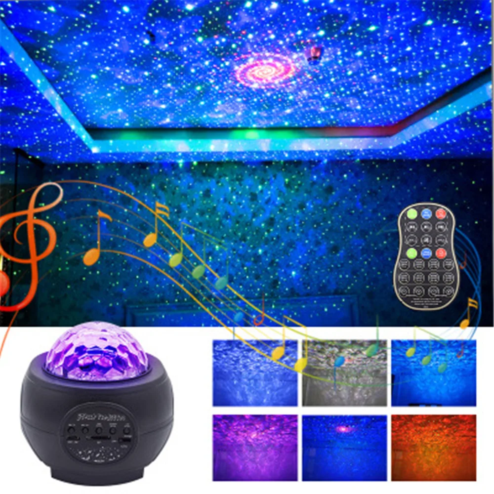 

Party Disco Lights Ball Sound Activated Strobe Led DJ Bulb Dance Starry Projection Lamp Hot