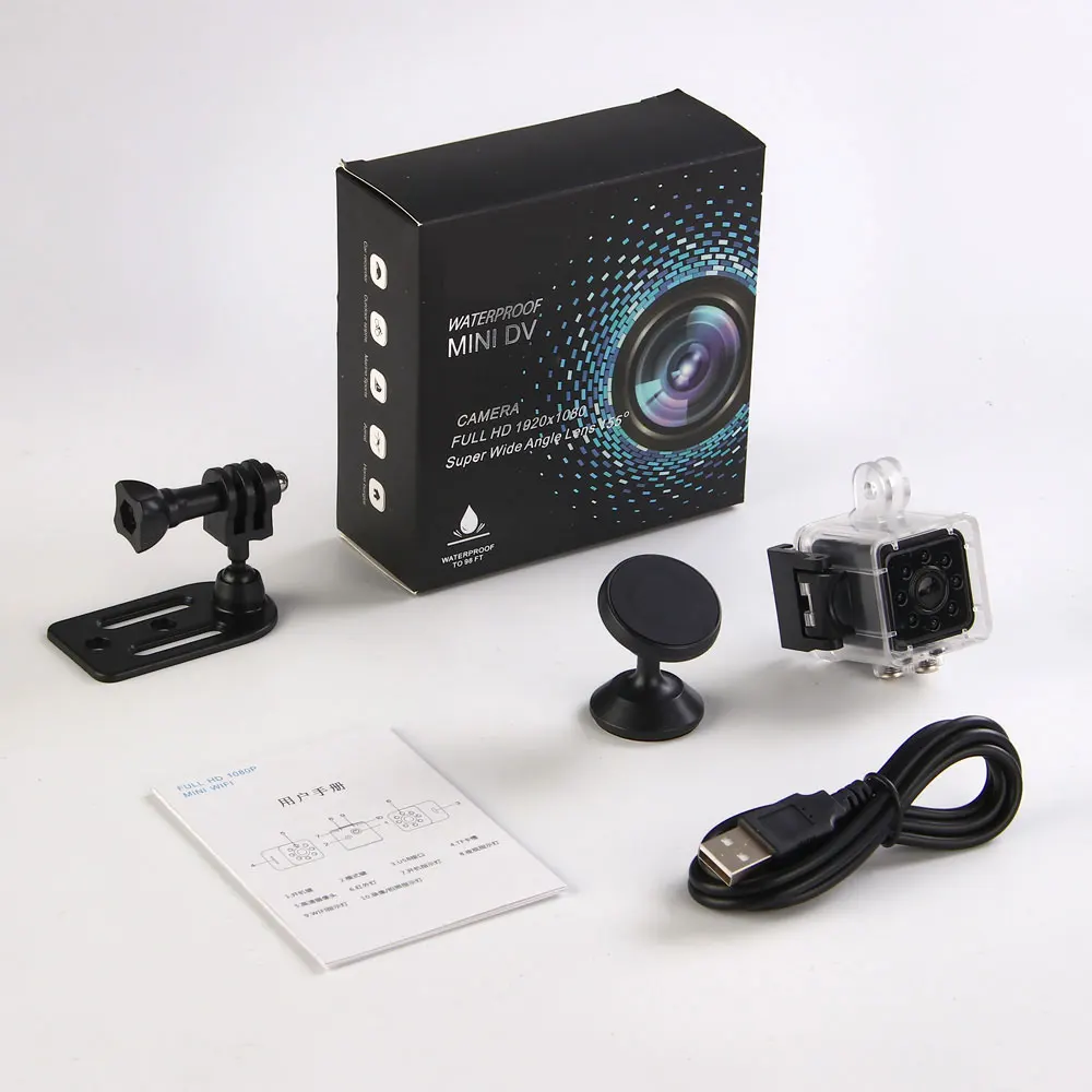 Мини камера с поддержкой Wi Fi ночного видения|Экшн-камеры| |