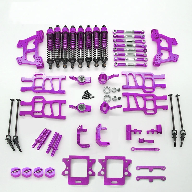 Yfan rc 1 Set HSP infinito 1/ 10 Pie Grande veh&iacute;culo HSP 94108 de 94111 todo el coche mejora de aleaci&oacute;n de aluminio kit de accesorios-3