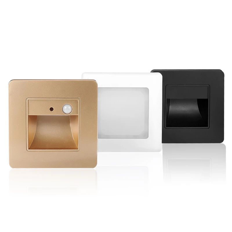 Светодиодный настенный светильник с пассивным ИК датчиком движения 220 В 230