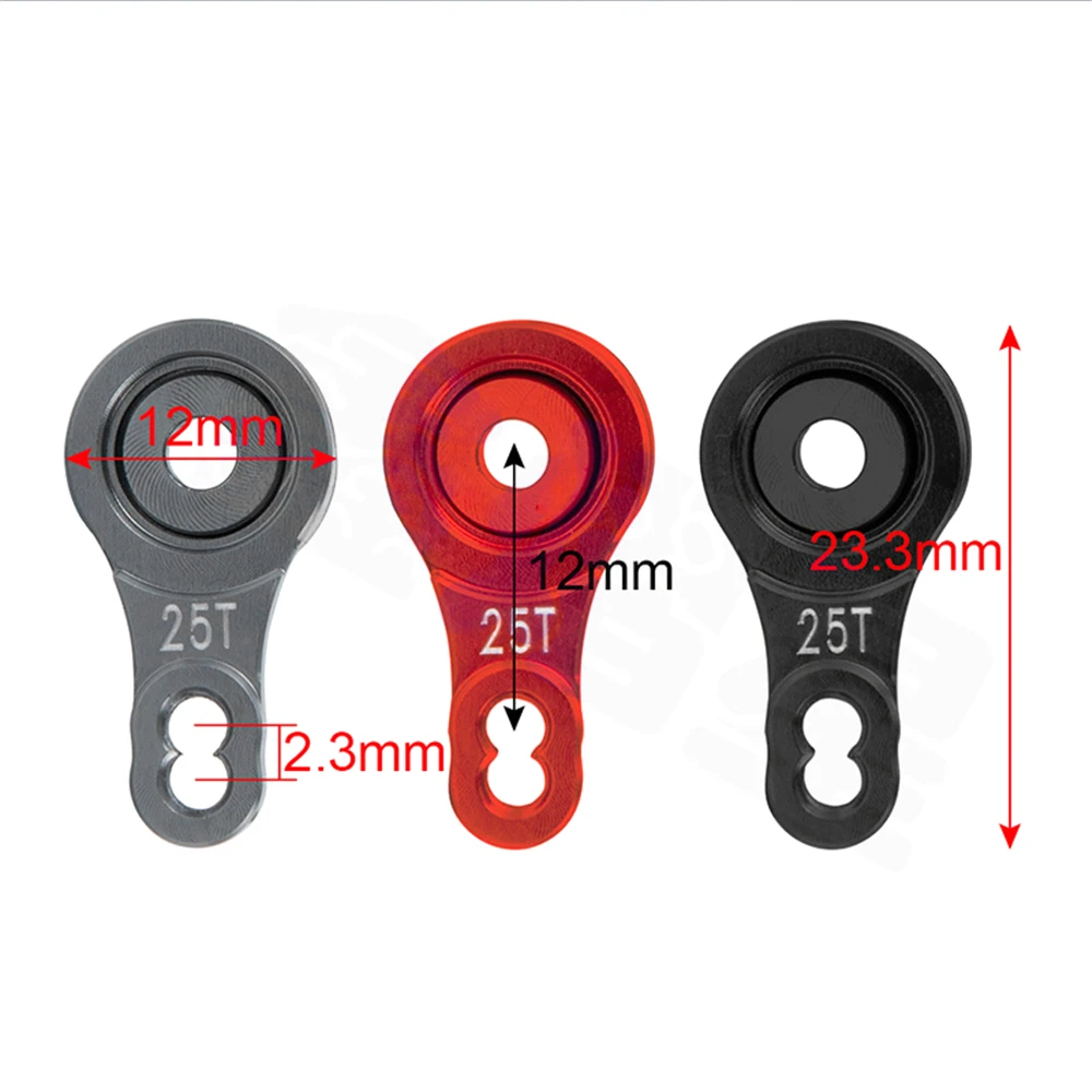

Metal 25T Adjustable Damping Servo Arm Shock Absorption Arm for 1/10 Traxxas TRX4 Defender RC Car Accessories