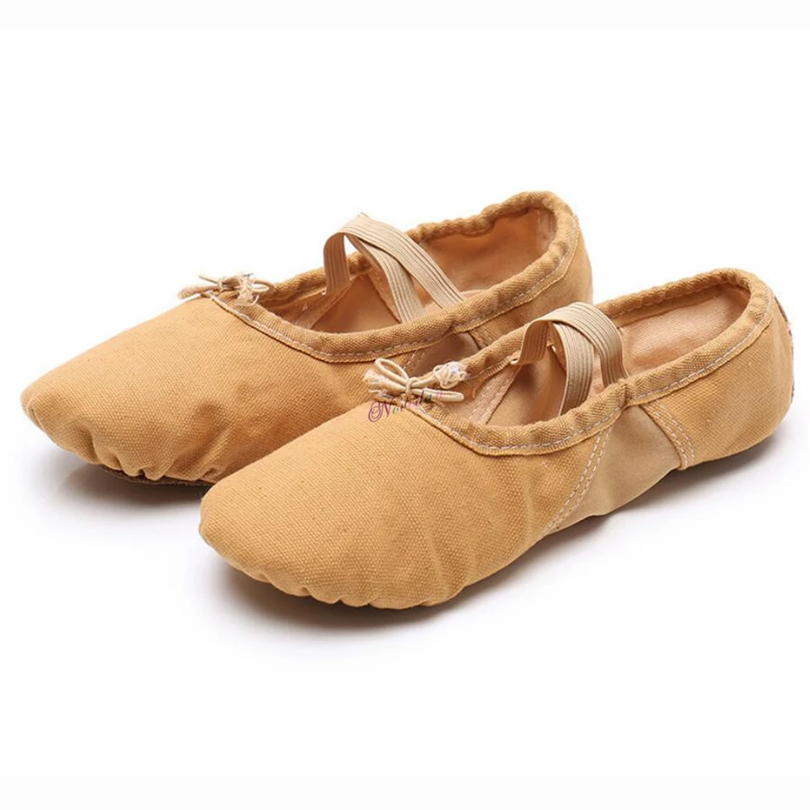 Профессиональные эластичные танцевальные туфли пуанты для девочек женщин детей