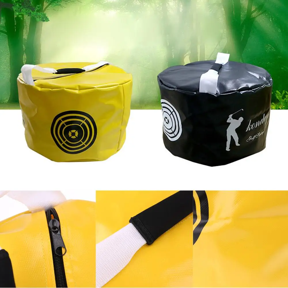 

Golf Power Impact Swing Aid Bag Practice Training Smash Hit Strike Bag Trainer Exercise Package Multi-function Aids
