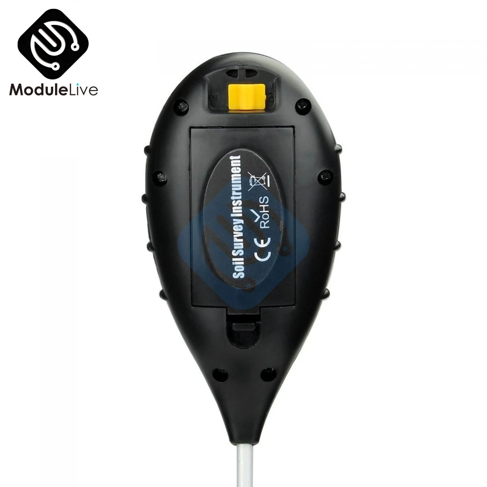 4 в 1 измеритель PH почвы тестер влажности Измеритель температуры интенсивности