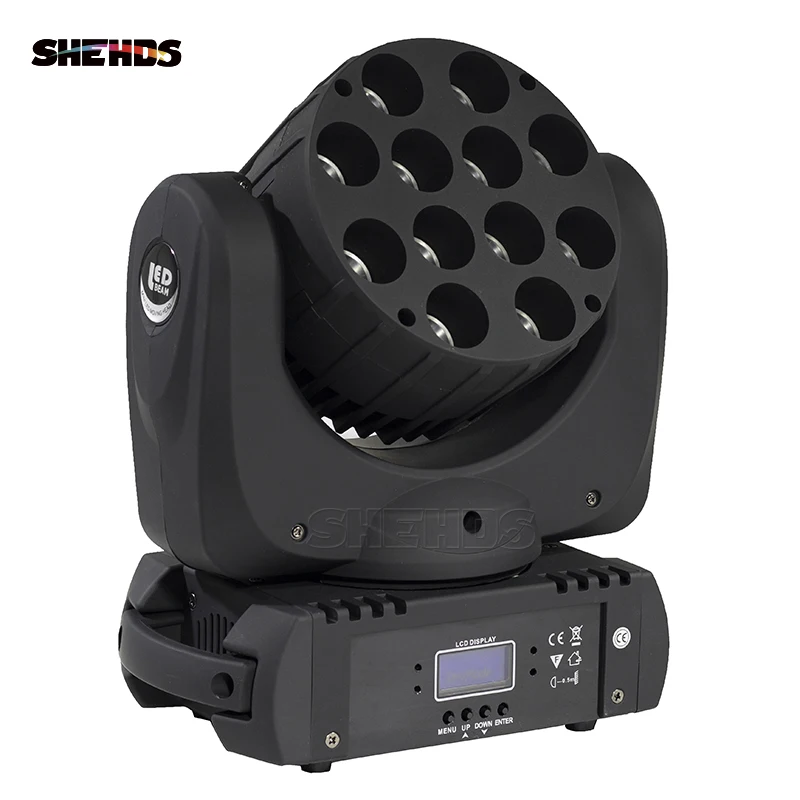 4 шт. DJ светильник светодиодный луч 12X12W RGBW движущаяся головка ing сценический
