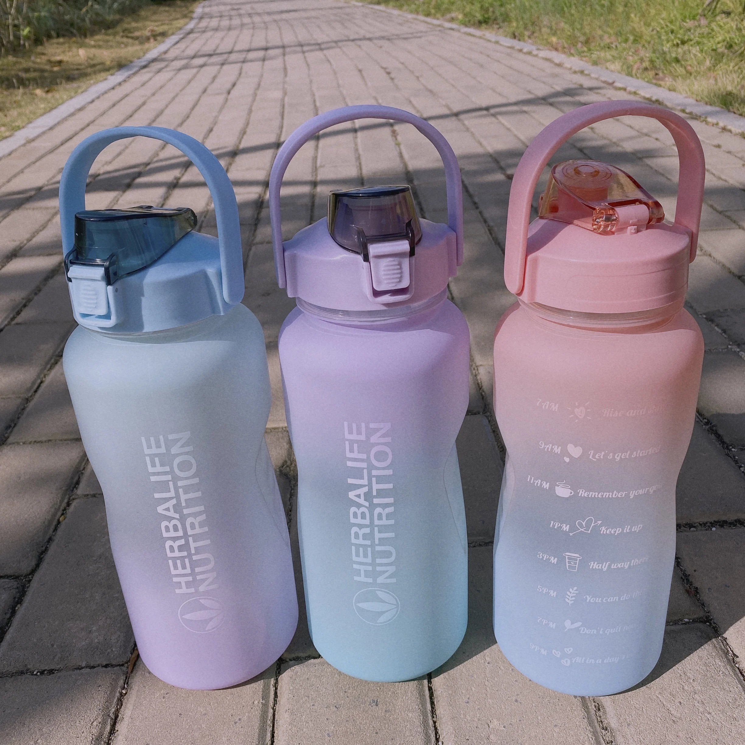 Herbalife питательная бутылка 2000 мл градиентная питьевая вода чашка для молока