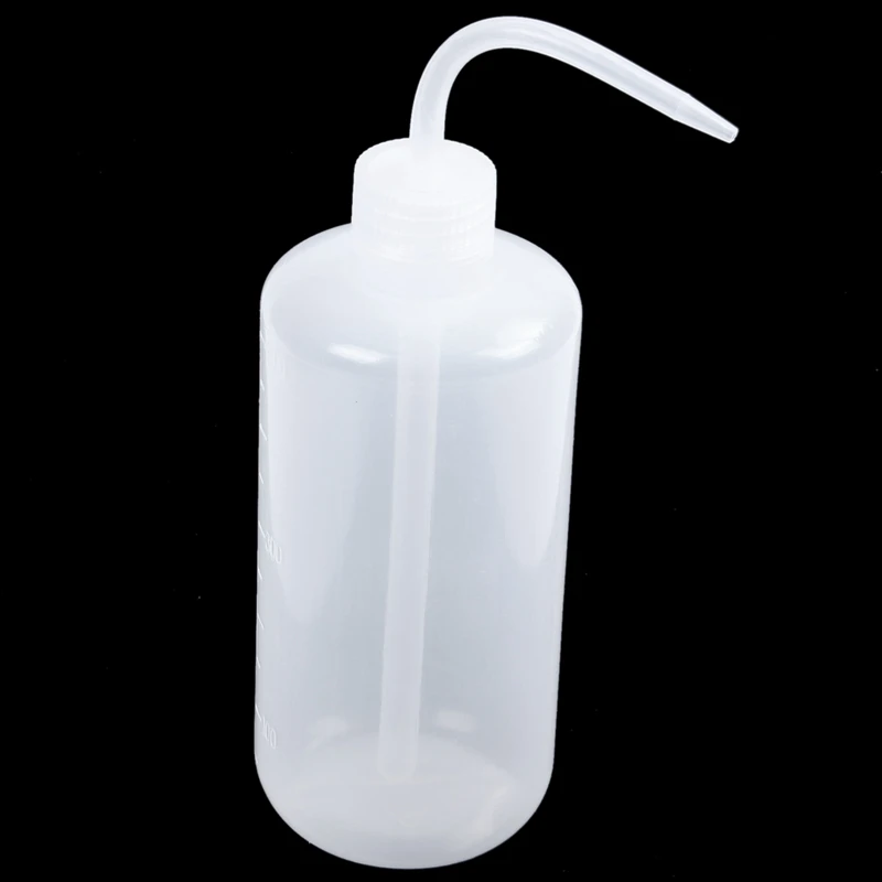

2pcs 500mL Right Angle Bent Tip Plastic Liquid Storage Squeeze Bottle