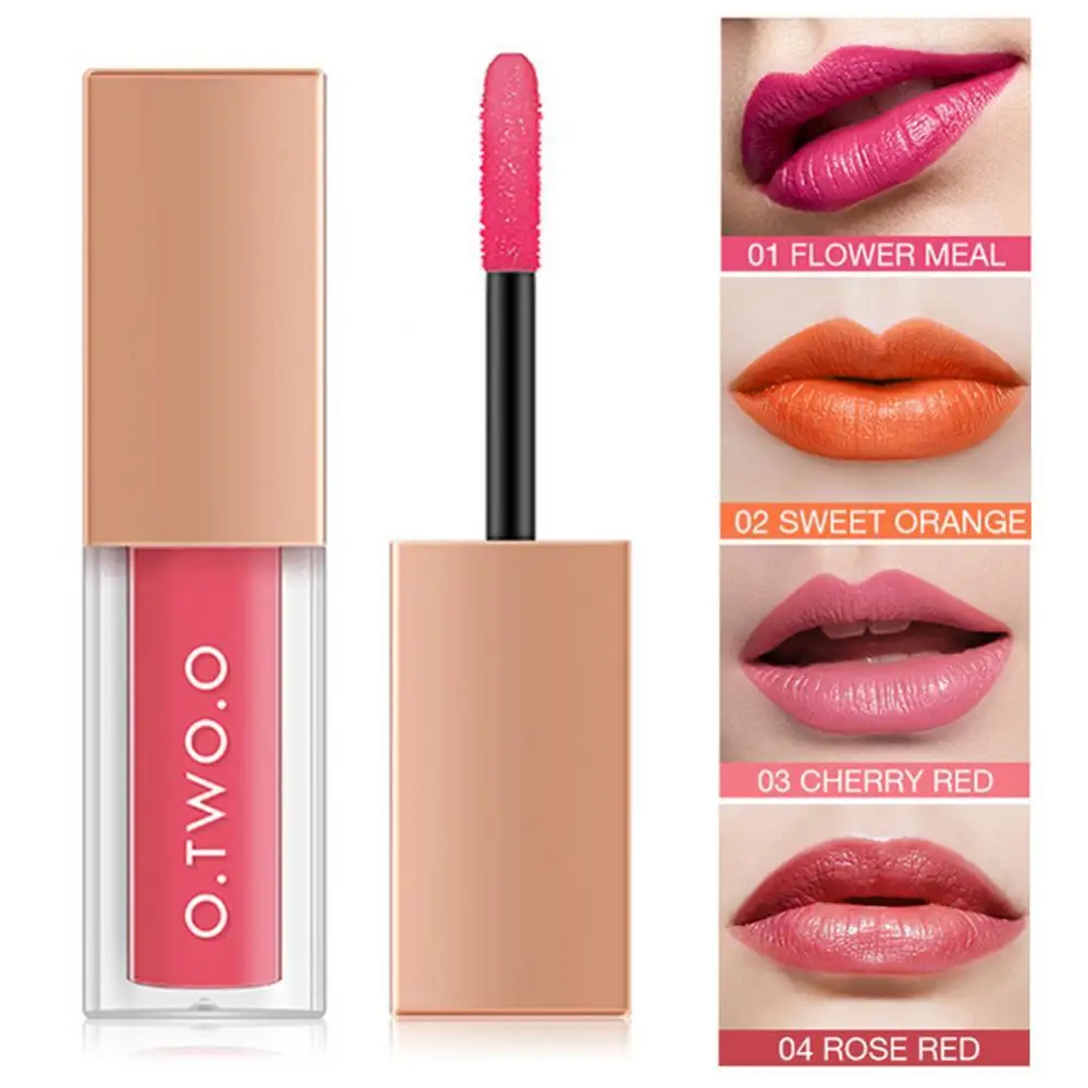

O.TWO.O Dual Use Facial Liquid Blusher Rouge Moisturizing Lip Gloss Lipstick