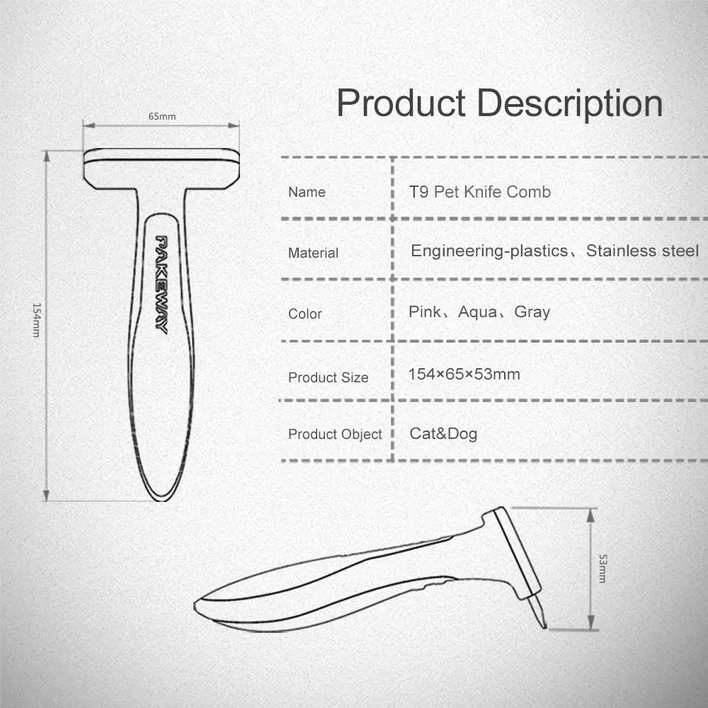 

Pet Comb Brush Combs Dog Hair Remover Cat Brush Grooming Tools Pet Trimmer Combs for Cat Pet Comb for Short Hair Self Cleaning