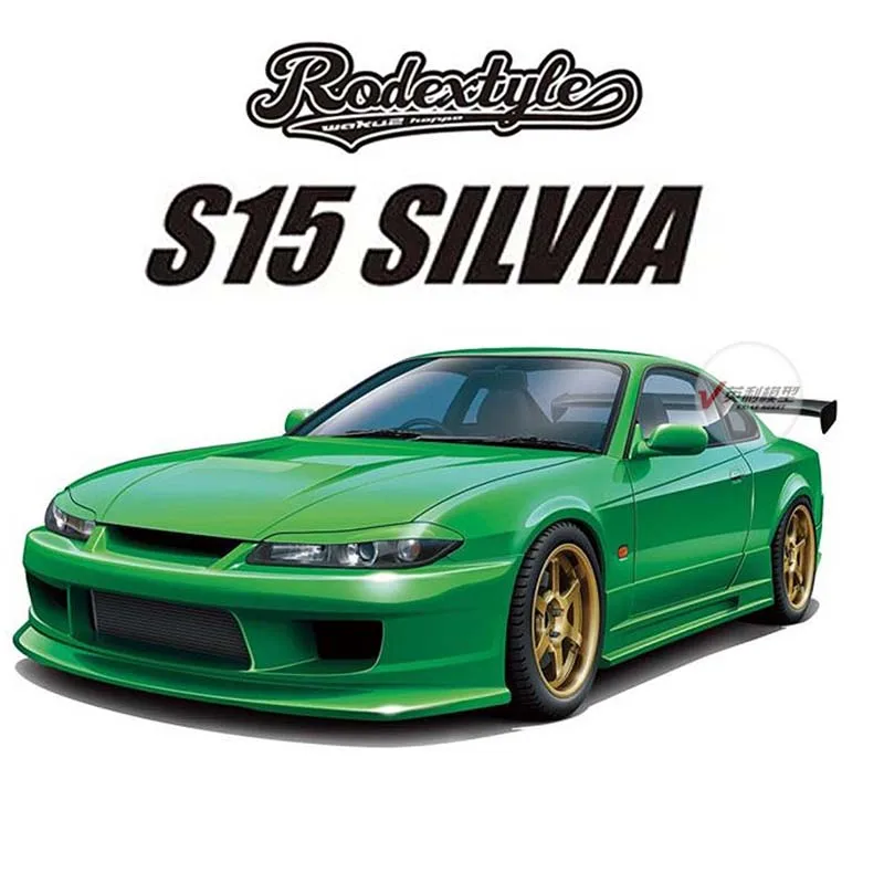 

Сборная модель автомобиля 1/24 Rodextyle Nissan Silvia S15 '99 06148