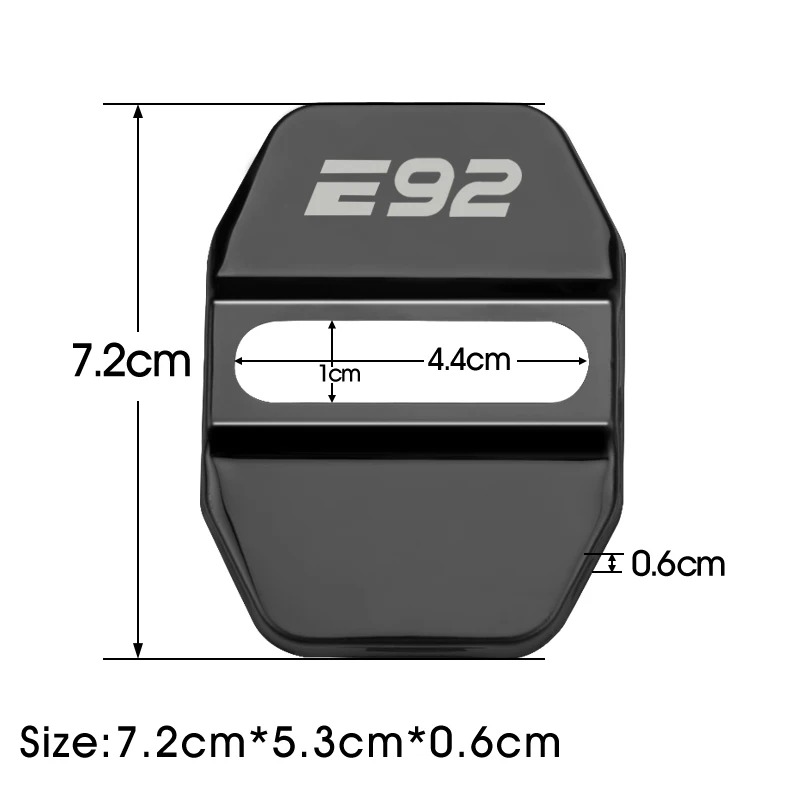 Защитные чехлы для дверных замков чехол из нержавеющей стали BMW E60 E61 E62 E70 E87 E90 E91 E92