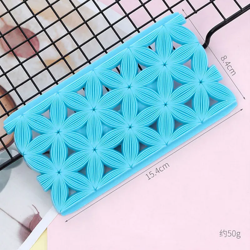 1 шт. форма для тиснения помадки торта пластиковая ручка пищевых продуктов синий