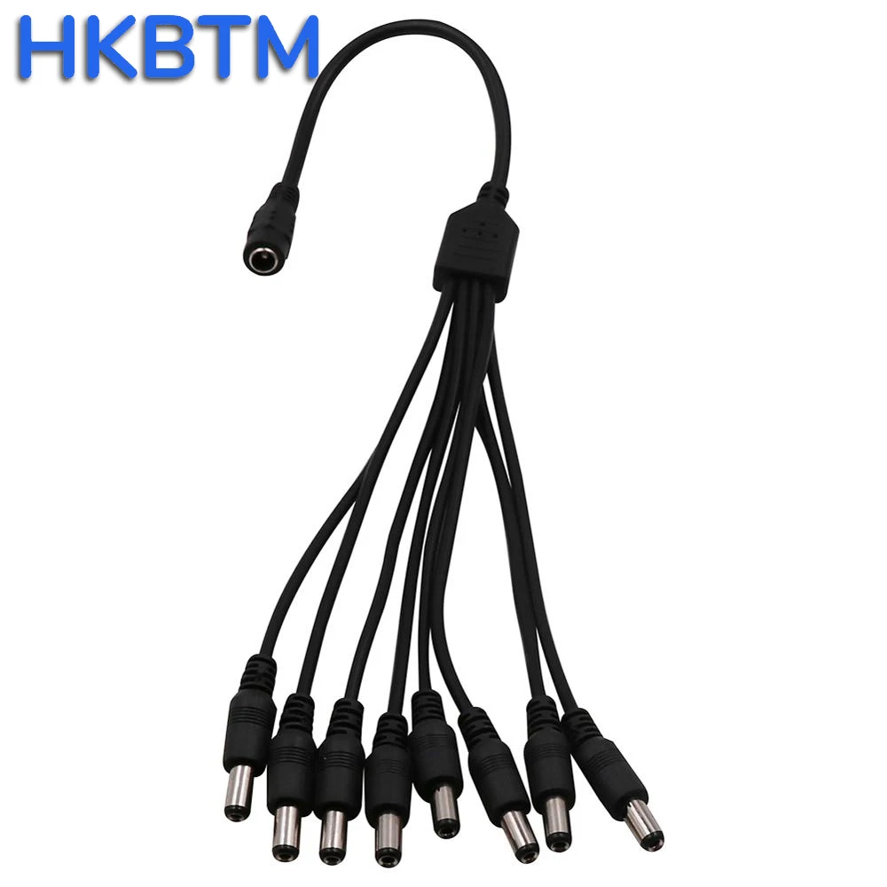 Кабель разделитель мощности постоянного тока для адаптера видеонаблюдения