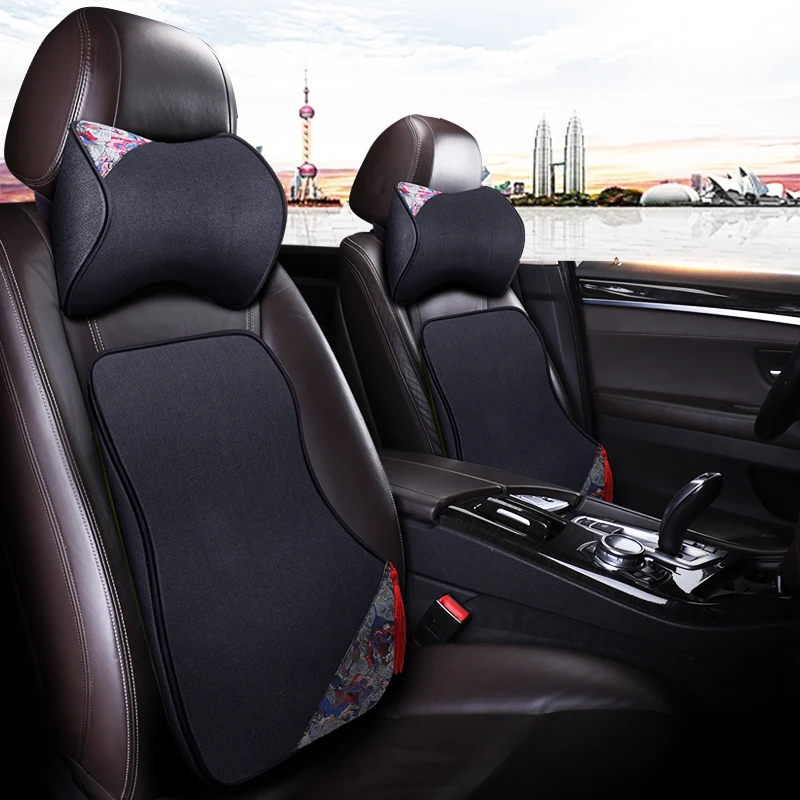 Новинка Подушка на подголовник автомобильного сиденья из пены с эффектом памяти