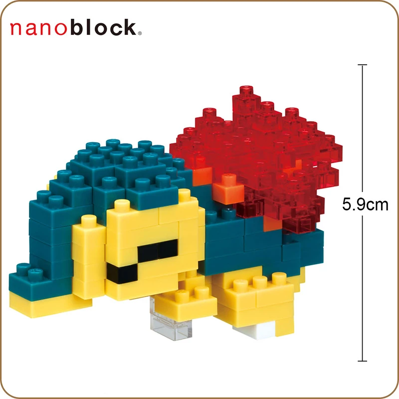 Nanoblock Покемон Пикачу NBPM 029 хиноараши 150 шт. Уровень 2 аниме мультфильм Алмаз