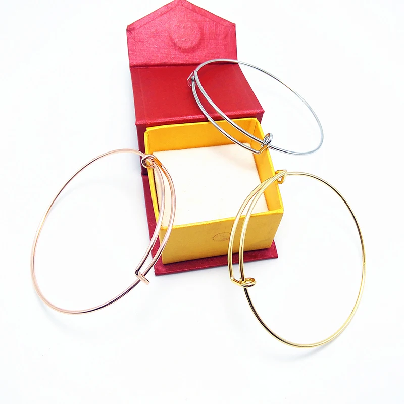 Женский Регулируемый браслет из стальной проволоки 1 шт. | Украшения и аксессуары