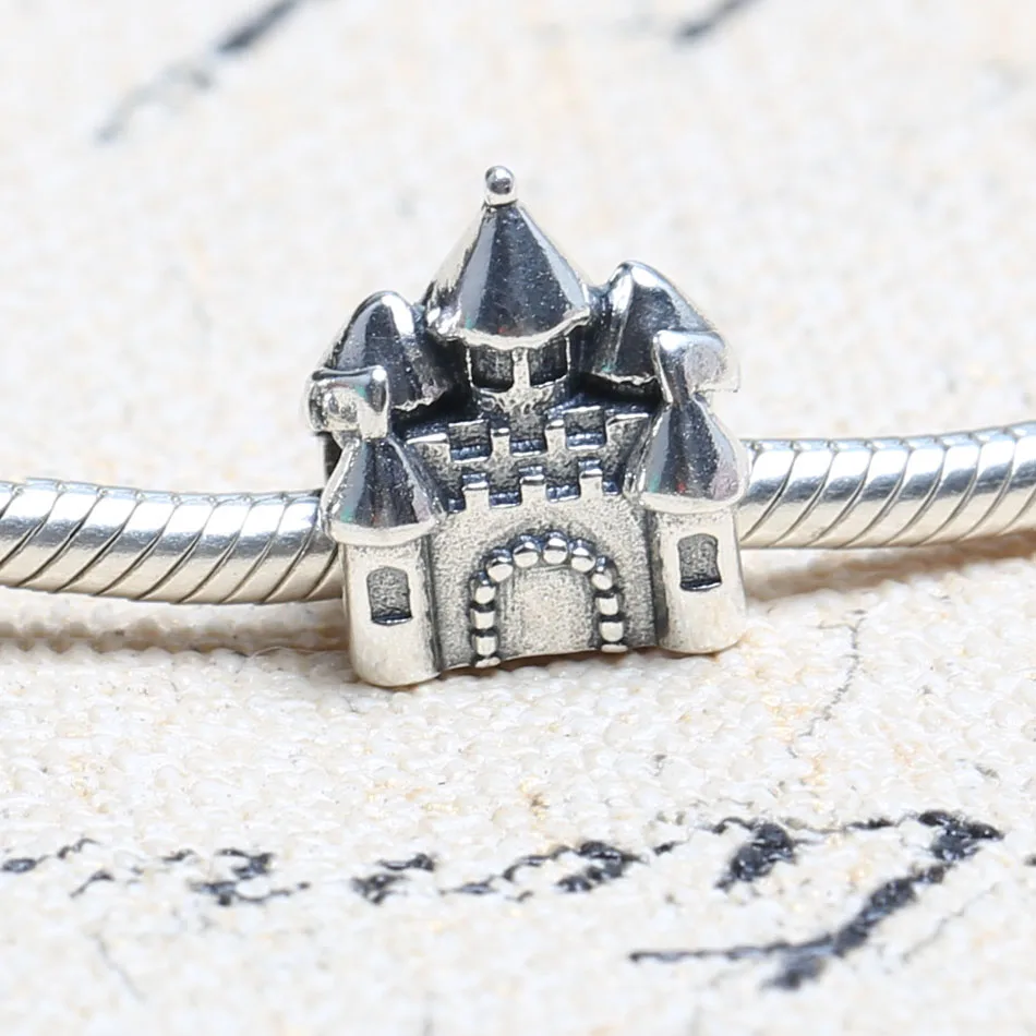 Аутентичные бусины S925 в винтажном стиле счастливая и имитация товара подходят