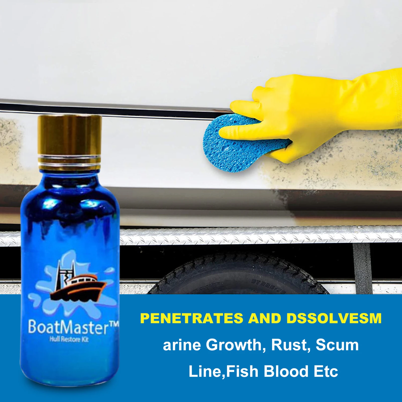 Корпус лодки краска ремонтный воск Водонепроницаемый Анти-выцветание