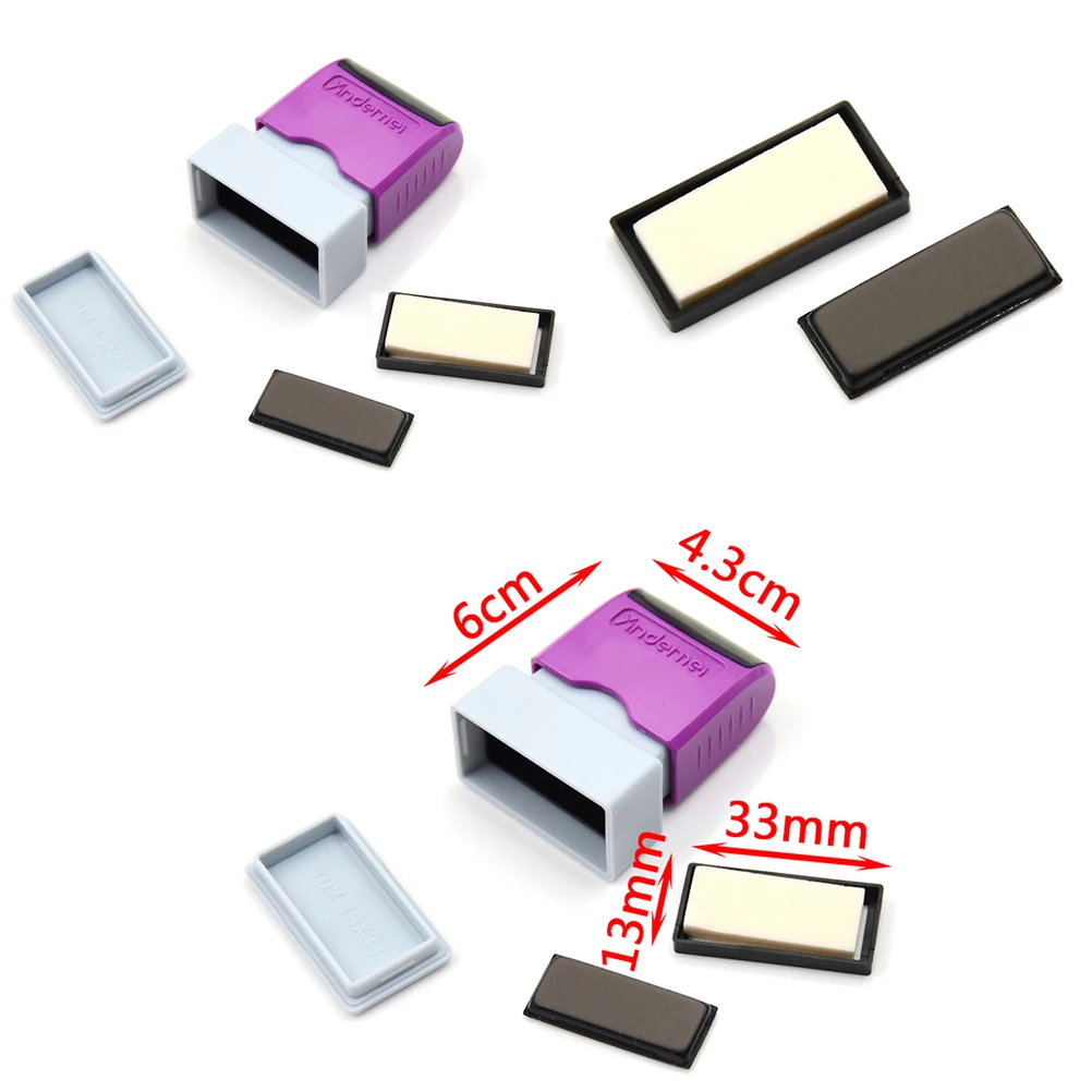 

Fashion Colors Oil Based Craft Ink Pad Rubber Stamps For Fabric Wood Paper Wedding DIY Craft Gift