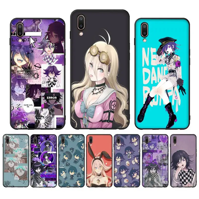 

Danganronpa V3 Phone Case Case For Oppo Reno Realme C3 6Pro Cover For vivo Y91C Y17 Y19 Funda Capa