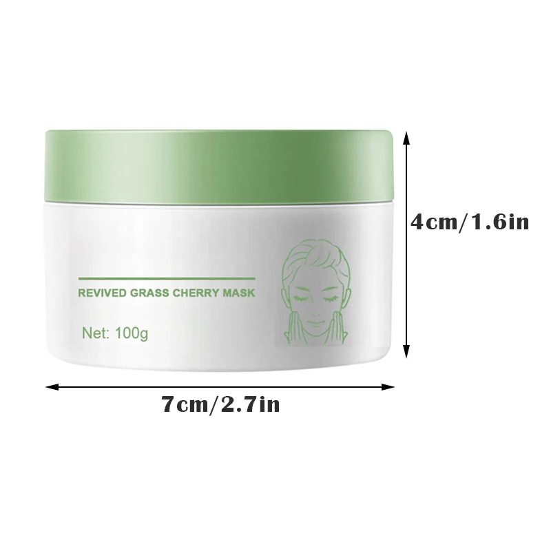 

Resurrection Grass Smearing Style Whitening Moisturizing Face Cover Anti-Aging Face Pore Care CIN6 899