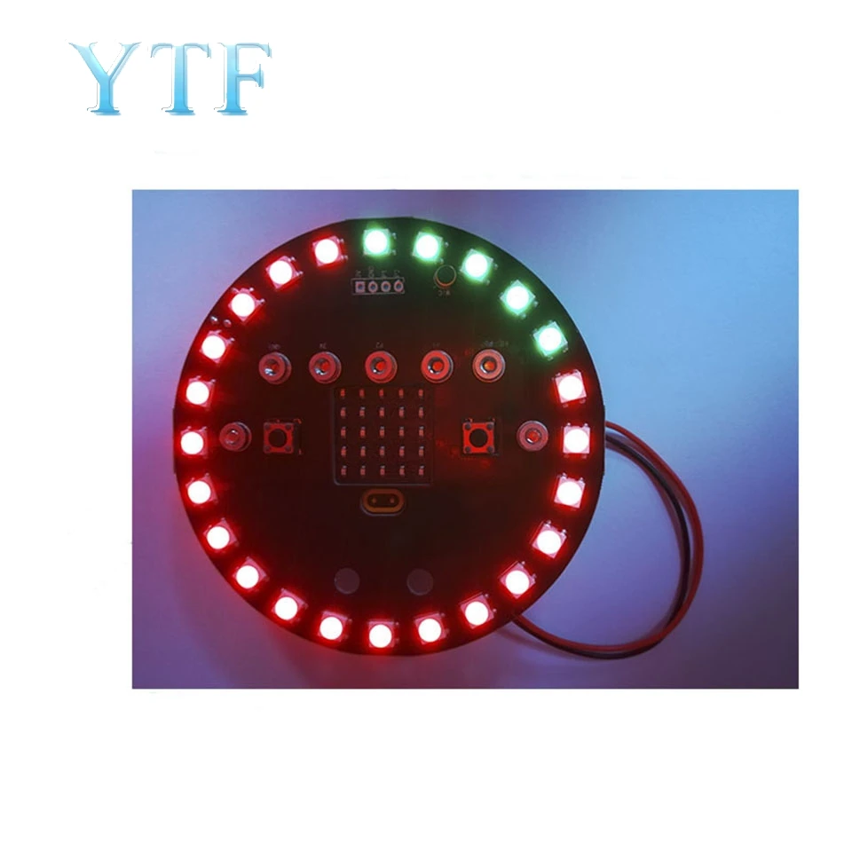 Плата расширения кольцевого света MICROBIT Micro: Bit RGB полноцветный светодиодный