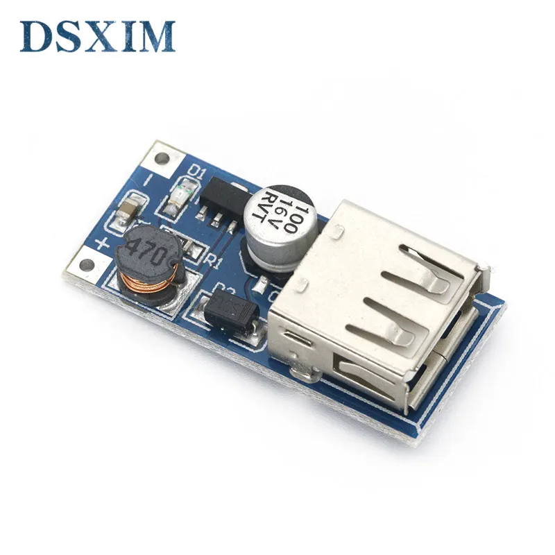 10Pcs/lot 0.9V-5V to 5V DC-DC USB Voltage Converter Step Up Booster Power Supply Module | Электронные компоненты и