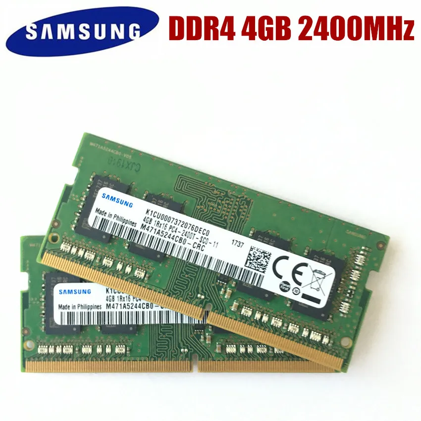 

Samsung Laptop DDR4 16GB 8GB 4GB PC4 2133MHz or 2400MHz 2666MHz DIMM notebook Memory 4G 8G 16G DDR4 RAM