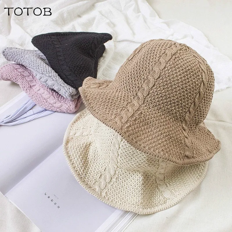 Женская кепка с белым воротником летняя бантом в Корейском стиле для отдыха