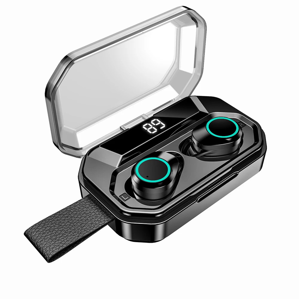 X6pro беспроводные Bluetooth наушники TWS стерео гарнитура IPX7 водонепроницаемый с 4000 мАч