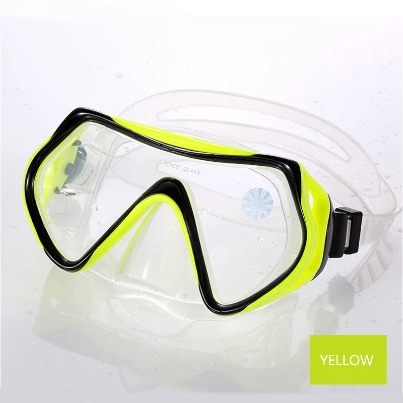 Профессиональная маска для подводного плавания взрослых плавательные очки Mergulho