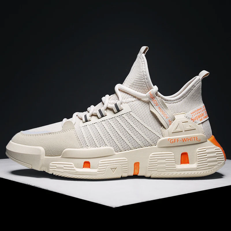 Мужские дышащие кроссовки для бега повседневные спортивные мужские из сетчатого