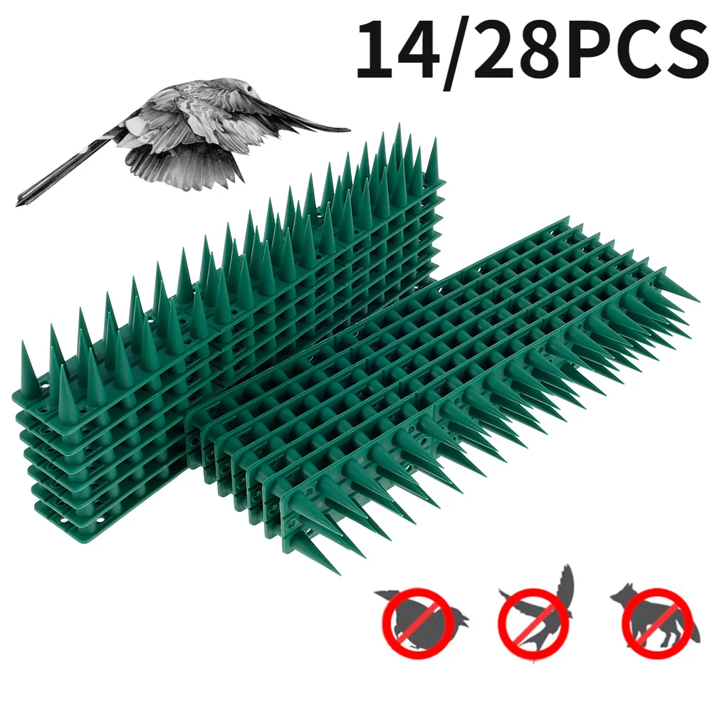 

Шипы для птиц, пластиковые шипы для птиц и голубей, шипы для защиты от голубей для избавления от голубей, Отпугиватель для птиц и голубей