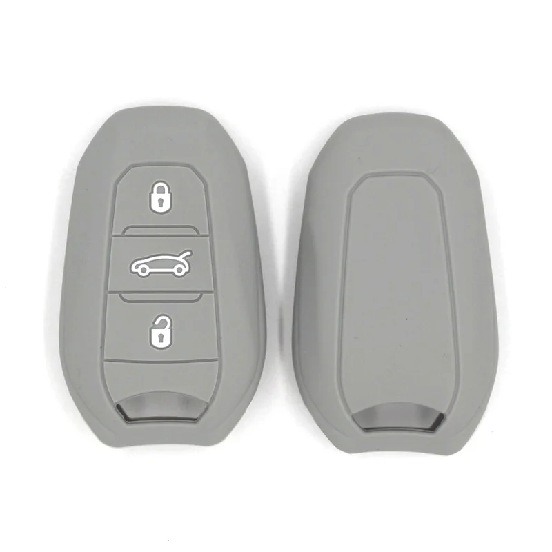 Мягкий силиконовый чехол для смарт ключа с дистанционным управлением и 3