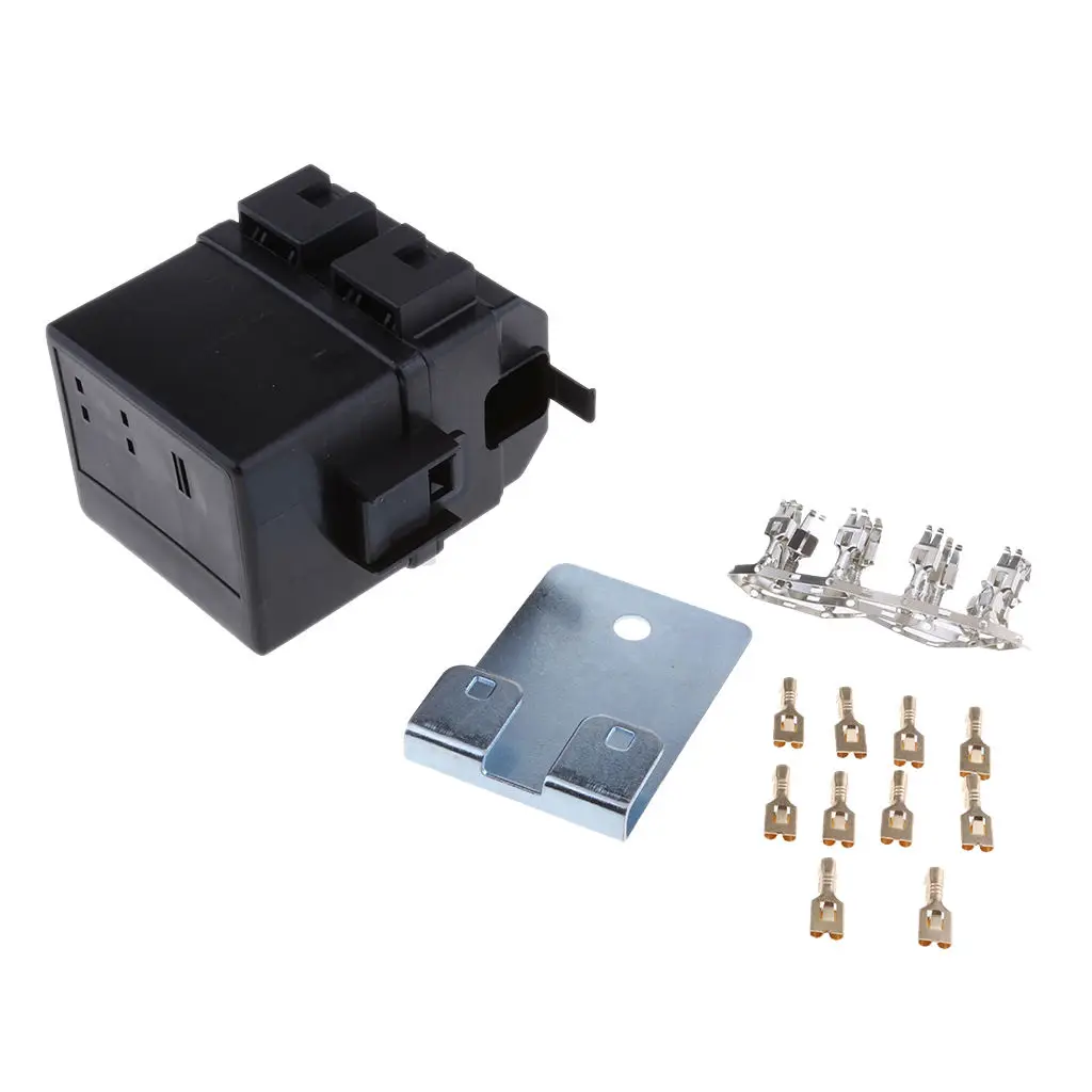 2 Way Circuit Automotive Relay Fuse Box Holder Assembly Insurance | Автомобили и мотоциклы