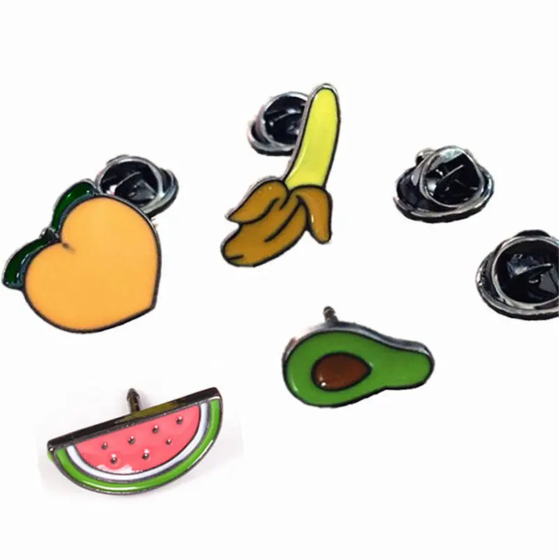 Модные яркие эмалированные броши на булавке для женщин мультяшная креативная