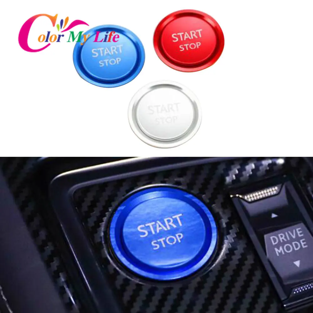 2 шт. автомобильный двигатель старт стоп Стайлинг Аксессуары зажигание толчок