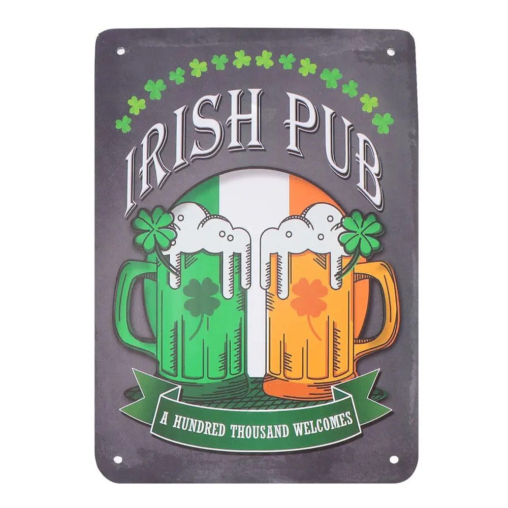 1 шт. ирландское металлическое место паб Irish Стиль Ирландия декораций кусок